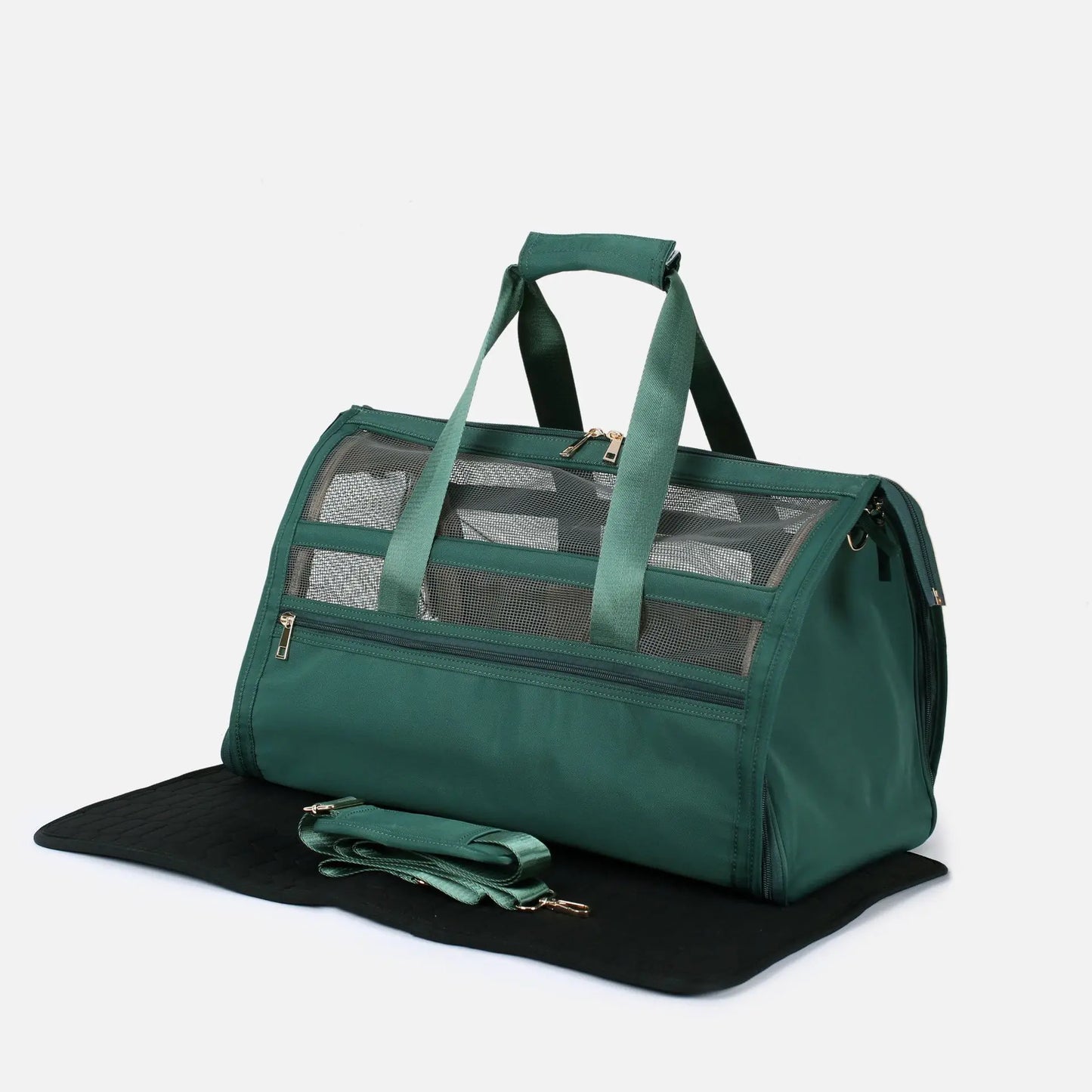 Pet Dog Bag Large Capacity Outdoor Portable Cat Travel Carrier Foldable Small Handbag Luxury