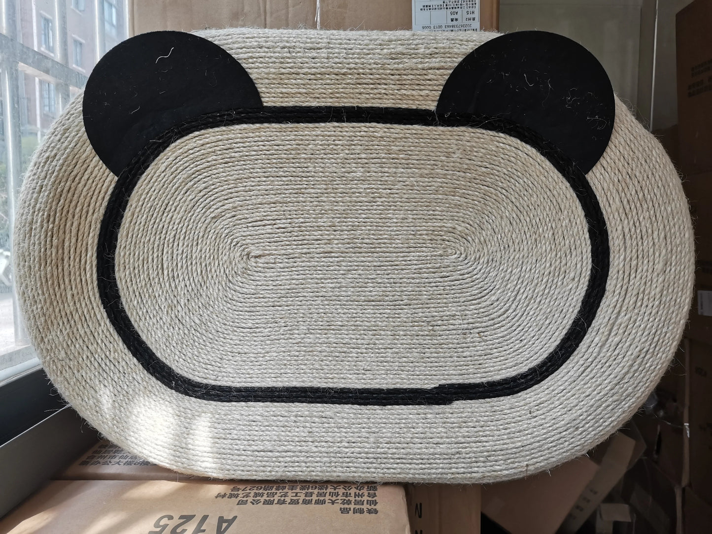 New Oval Cat Scratcher Pads 100% Sisal Cat Scratching Board Kitten Bed Nest Chew Toy Bite Resitent Sharpen Nails Tool Pet Supp