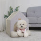 Pet Luxury Princess Deluxe House for Teddy Bear Schnauzer Dogs Cats Puppy Kitten Indoor Fluffy Warm Cozy Kennel Pet House Tent