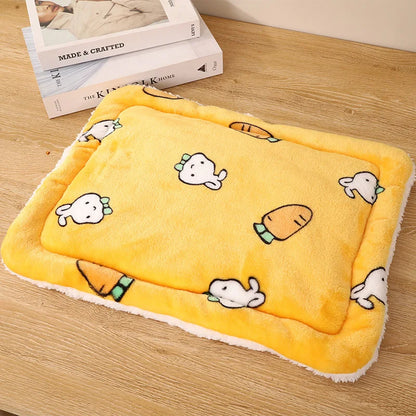 Rabbit Chinchilla Bed Mat House Nest Hamster Accessories Small Animal Guinea Pig Hamster Bed House Winter Warm Squirrel Hedgehog